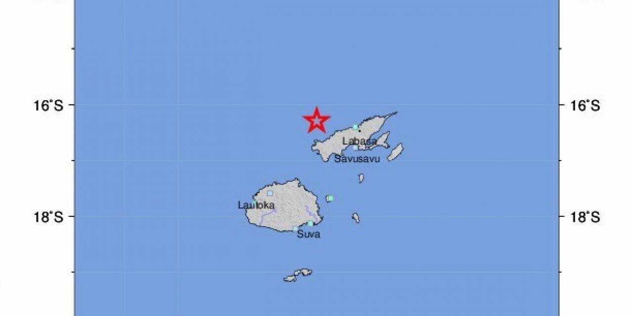 Fiji açıklarında 6.3 büyüklüğünde deprem