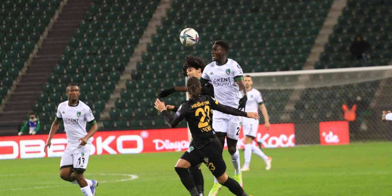 Spor Toto 1. Lig: Kocaelispor: 1 - Eyüpspor: 1