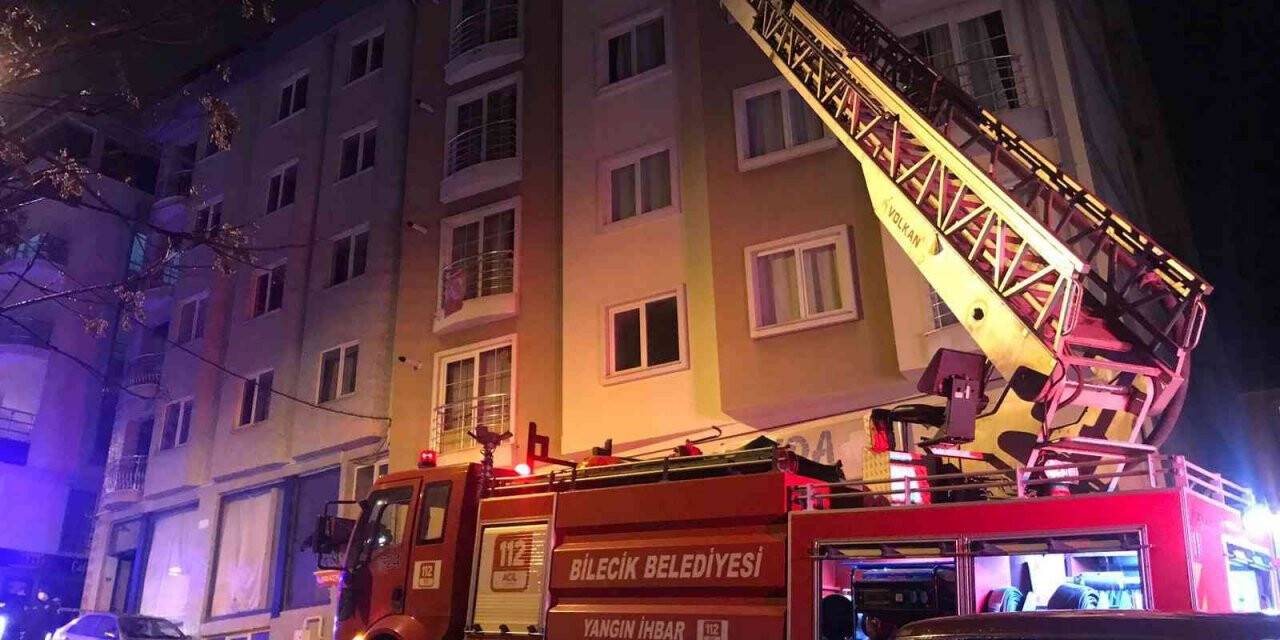 Bilecik’te elektrikli ısıtıcıdan çıkan yangın paniğe neden oldu