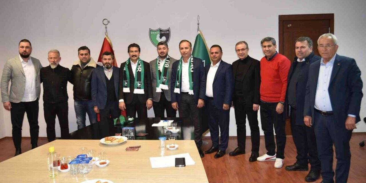 Denizlispor Kulübü, yapılan çalışmalar hakkında Milletvekili Özkan’a bilgi verdi