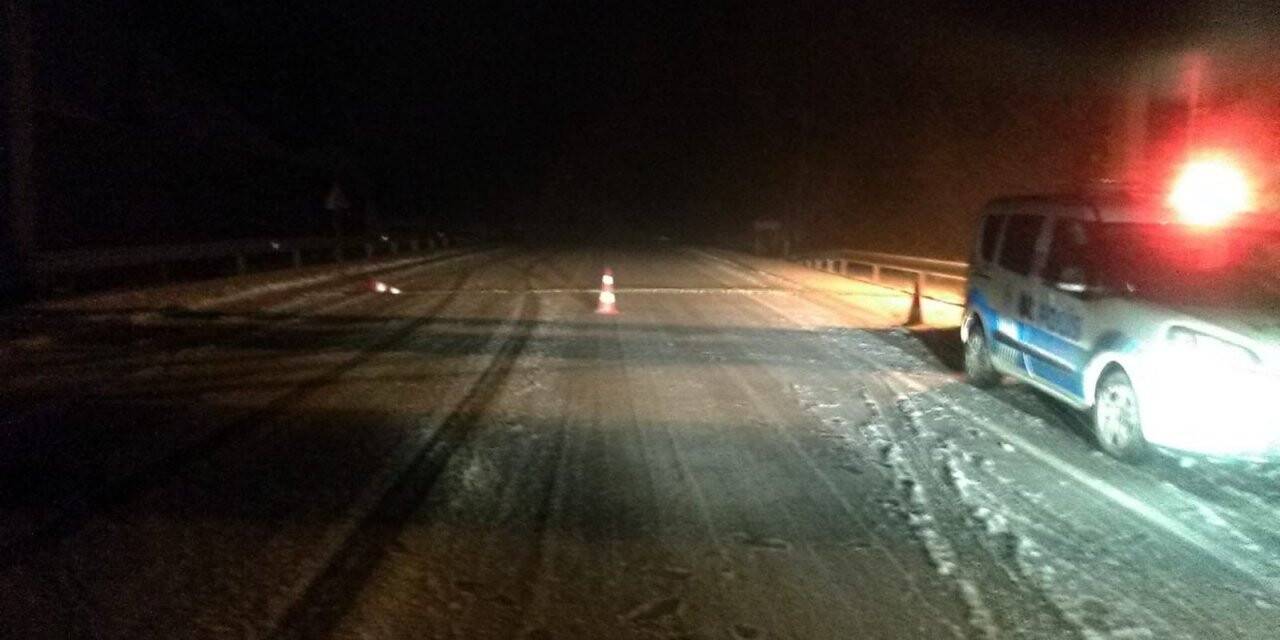 Tipi nedeniyle karayolu trafiğe kapatıldı