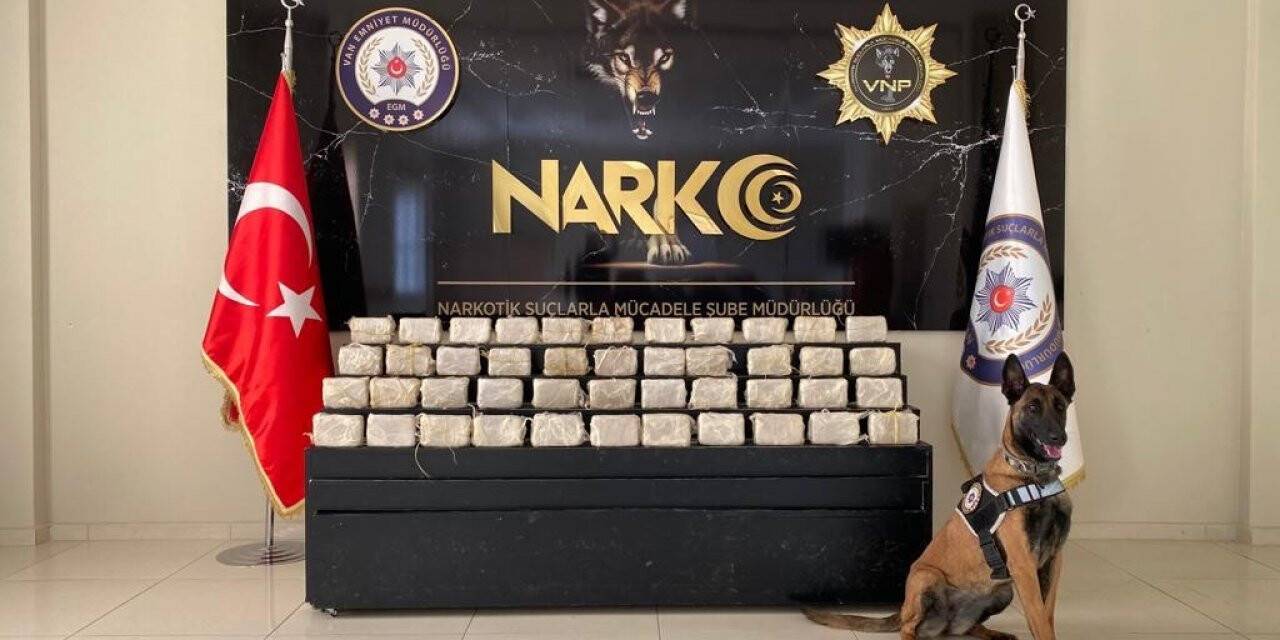 Van’da 72 kilo 204 gram eroin ele geçirildi