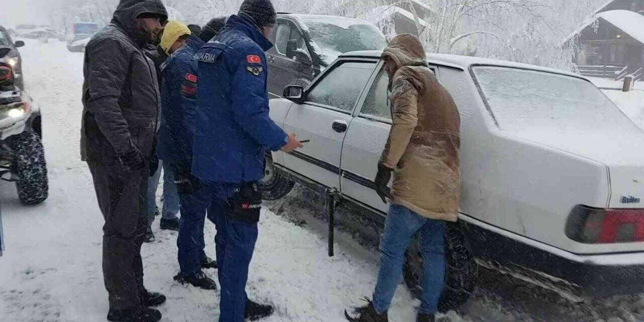 Uludağ’da hafta sonu günübirlikçi yoğunluğu