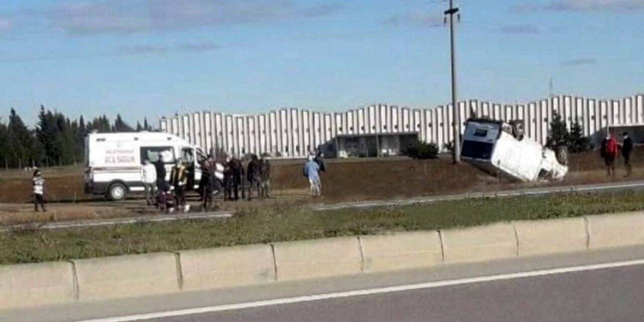 Lüleburgaz’da kaza: 1’i ağır, 2 yaralı