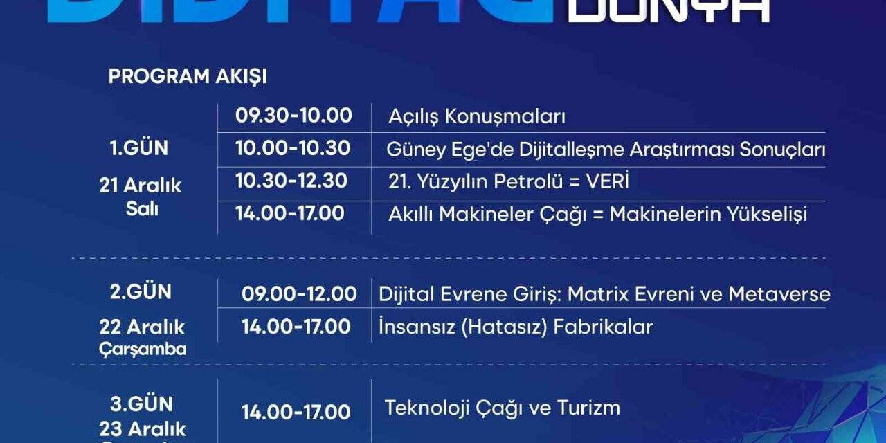 Dijital Dünya, Dijital Gelecek isimli konferanslar başlıyor