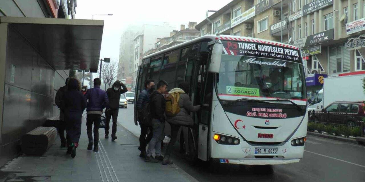 Nevşehir’de Toplu Taşımaya ikinci kez zam yapıldı
