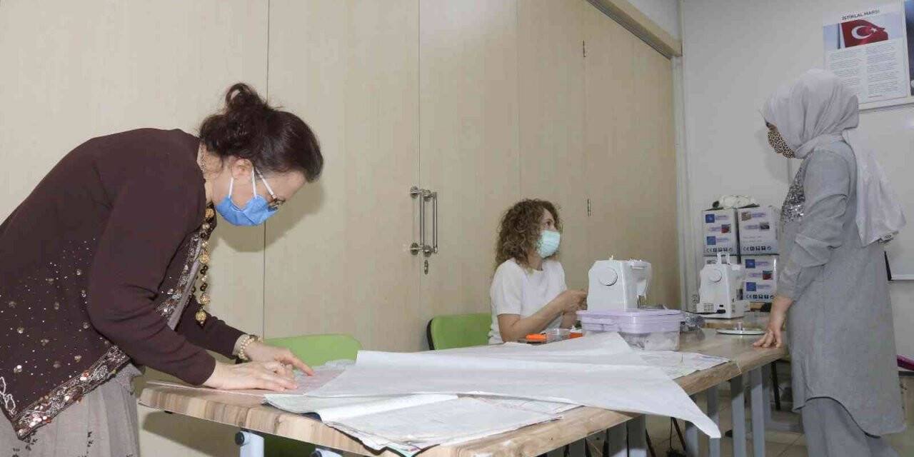 Çankaya Evlerinde ücretsiz dikiş kurslarına ilgi arttı