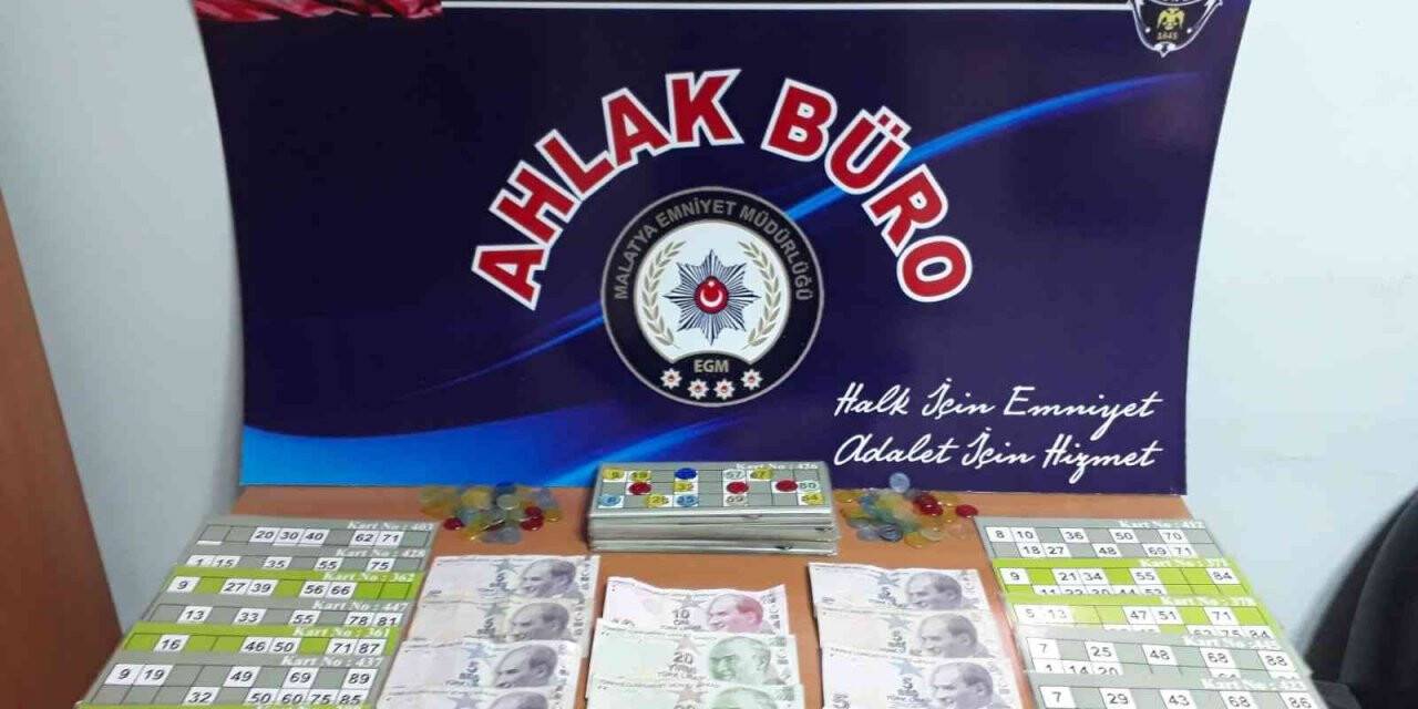 Tombala oynayan 11 şahsa ceza