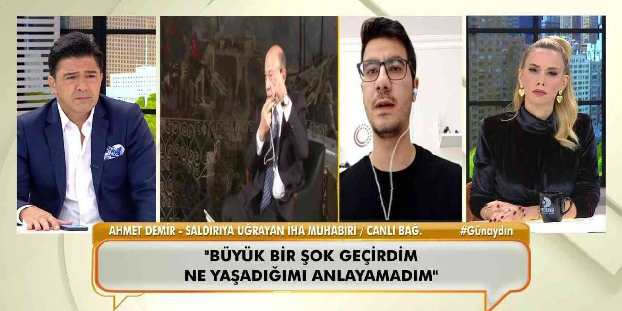 Muharrem Sarıkaya’nın saldırısına maruz kalan Ahmet Demir canlı yayında yaşadıklarını anlattı