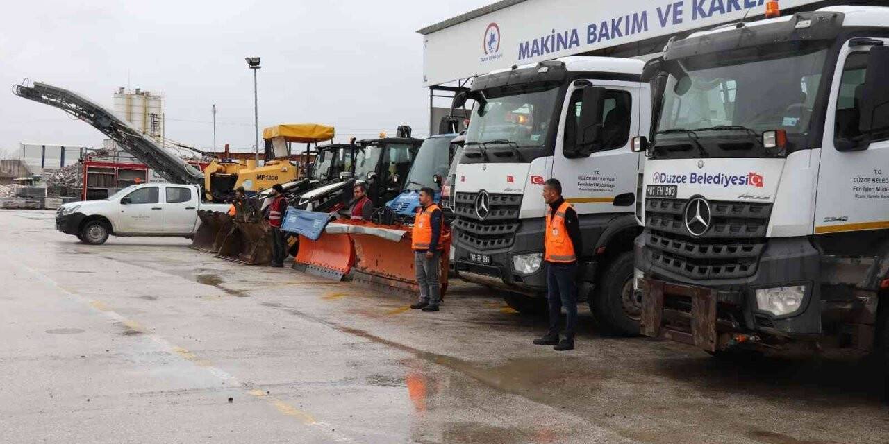 Düzce Belediyesi 400 personel ve 31 araç ile sahada olacak
