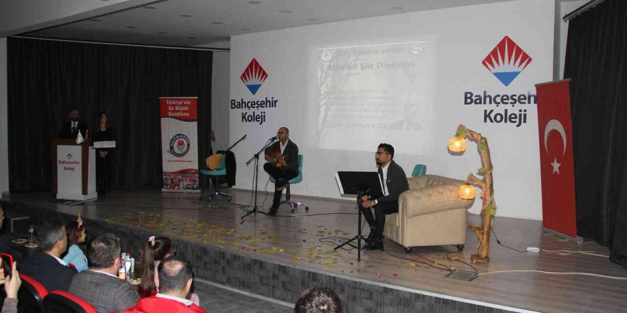 Silopi Genç Memur-Sen’den Sezai Karakoç anısına şiir dinletisi etkinliği