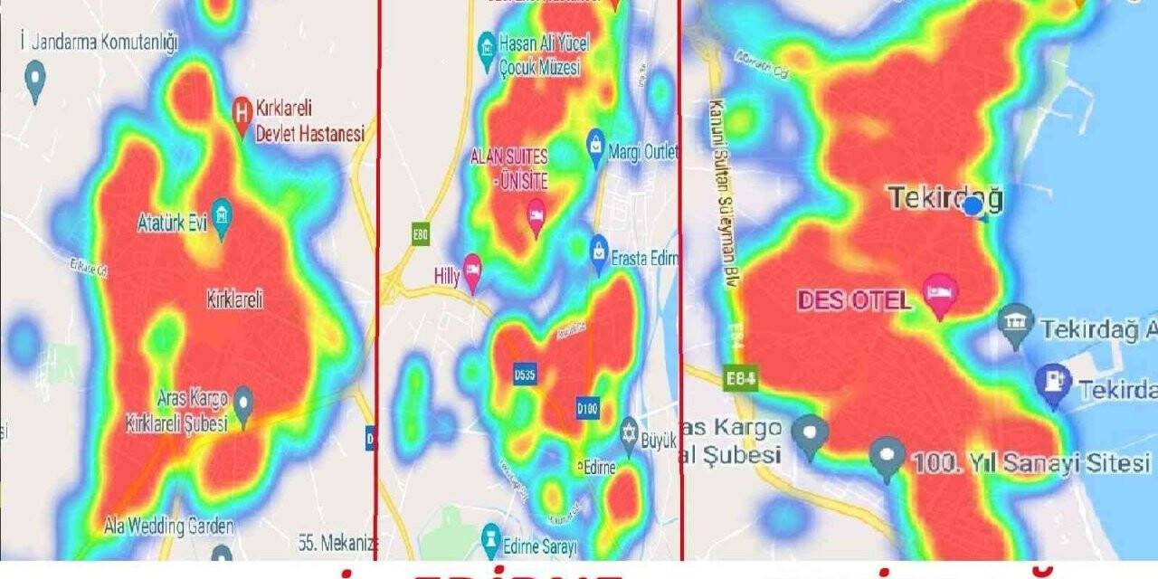 Trakya’da korkutan artış