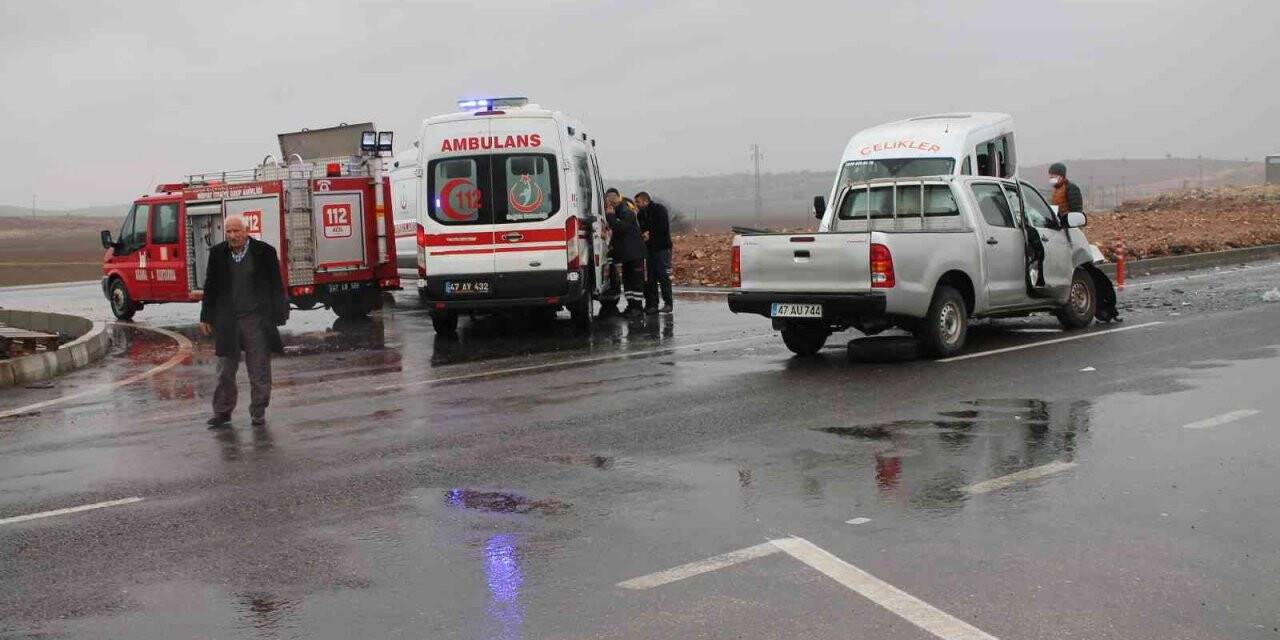 Midyat’ta trafik kazası: 9 yaralı