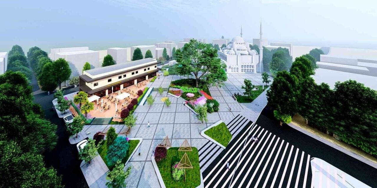 Körfez’de 6 bin 500 metrekarelik alana kent meydanı yapılacak