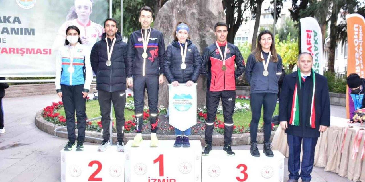 İnönü Belediyesi sporcuları İzmir yarışlarında madalyaları topladı