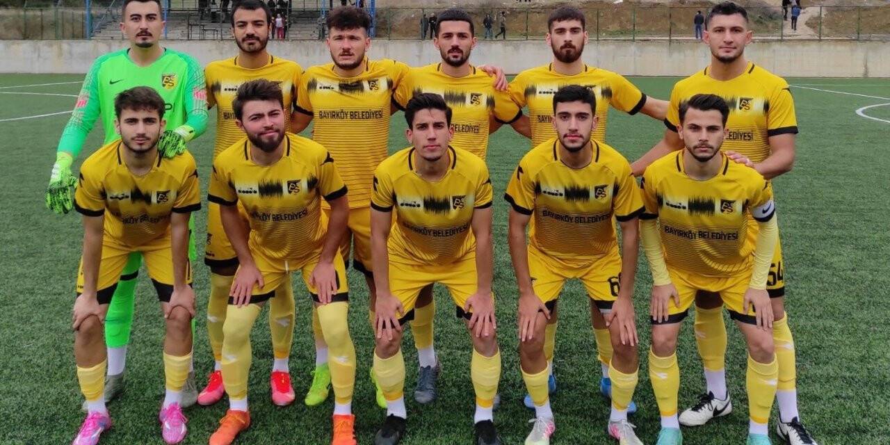 Bayırköyspor kendi evinde mağlup oldu
