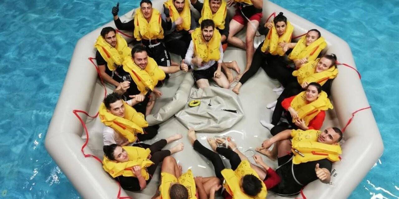 Ulaştırma Hizmetleri Bölümü öğrencileri, uygulamalı kabin eğitimi aldı