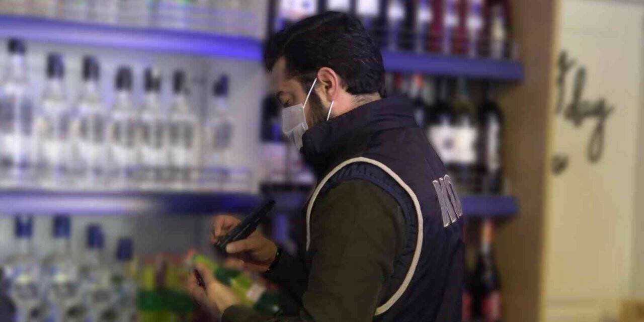 Kırıkkale’de eş zamanlı kaçak içki denetimi