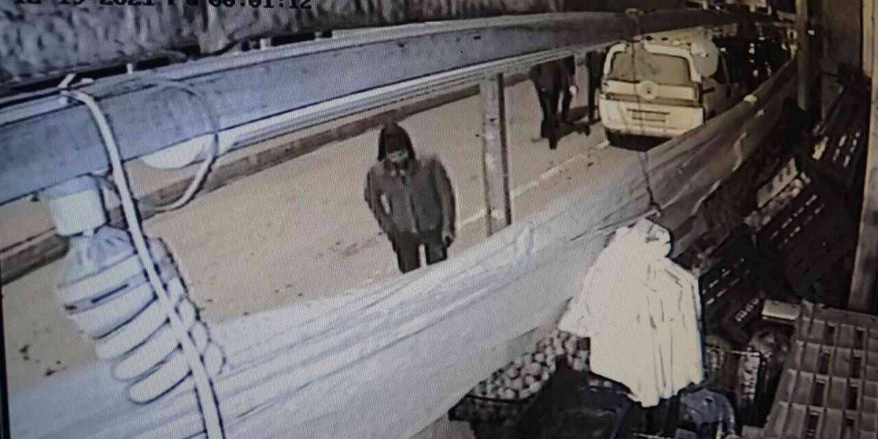 2,5 metrekarelik dükkana giren hırsız bin TL çaldı