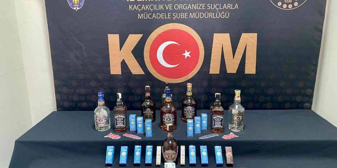 Sahte alkol üreten imalathaneye baskın