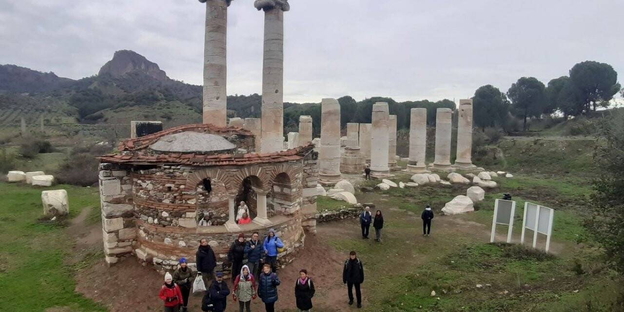 Aydınlı doğaseverler, Kral Yolu’nu ziyaret etti