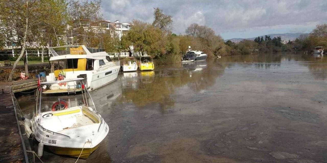 Manavgat yangını, küllerini 5 ay sonra sel sularıyla ırmağa döktü