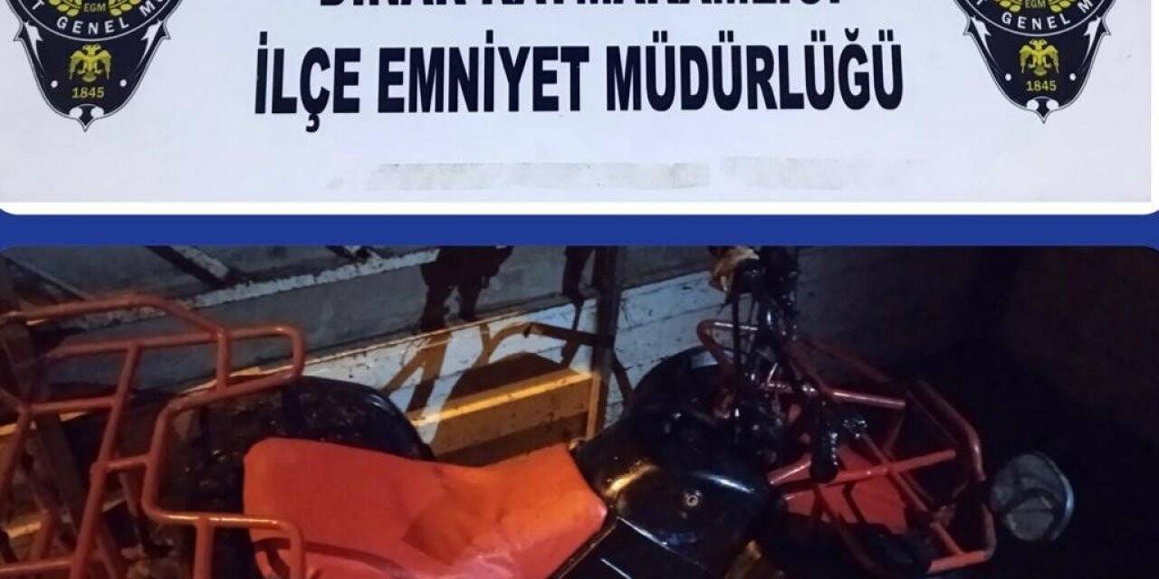 Satın almak için bindiği ATV’yi kaçırdı