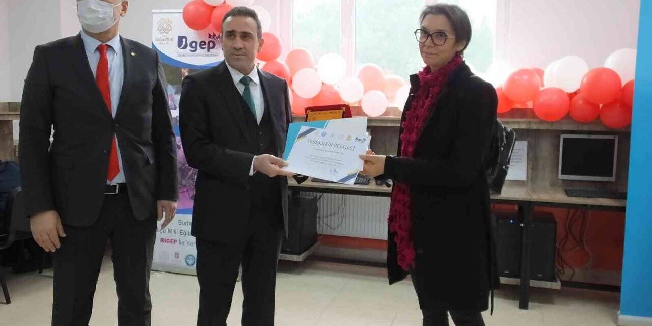 Balıkesir’de eğitime hayırsever desteği