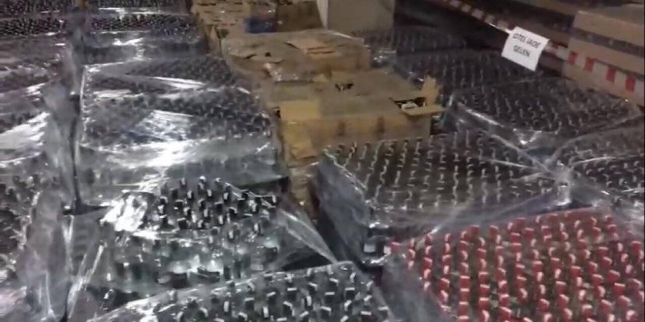 Bursa merkezli 10 ilde sahte içki operasyonu: 24 gözaltı