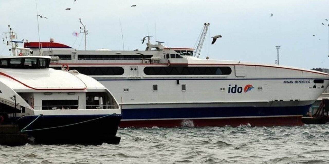 İDO ve BUDO’da seferler iptal