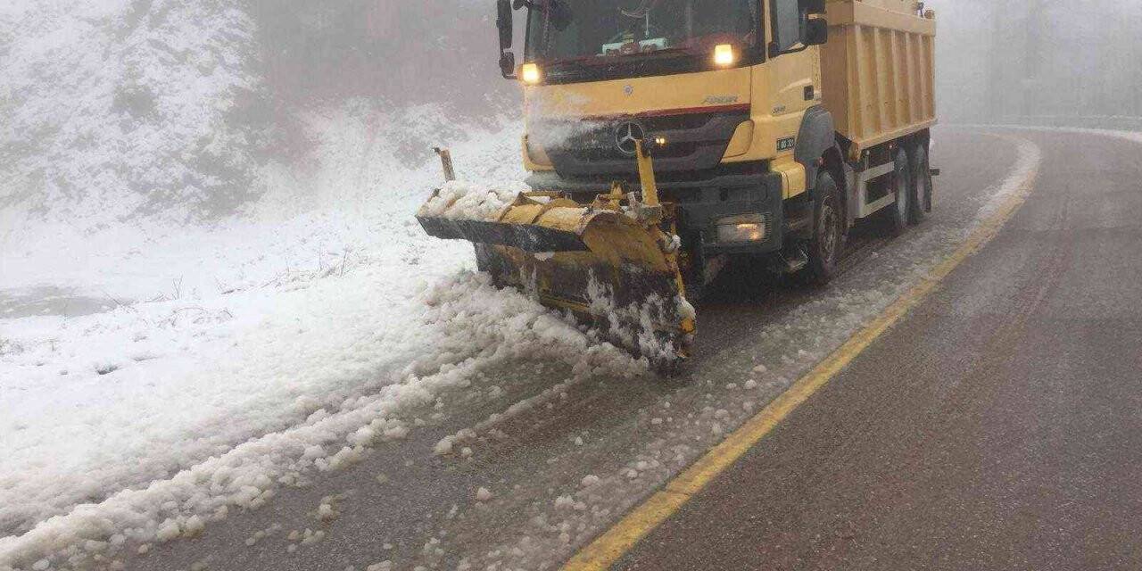 Büyükşehir 15 bin ton tuz rezervi depoladı
