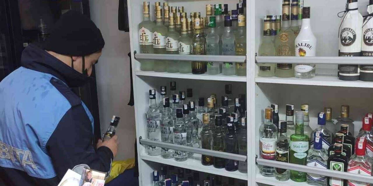 Altınova’da tekel bayilerine içki denetimi
