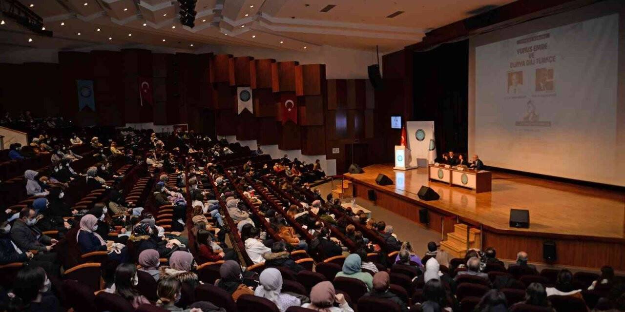 Yunus Emre ve dünya dili Türkçe BUÜ’de konuşuldu