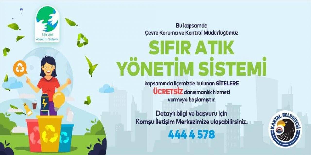 Kartal Belediyesi’nden sitelere sıfır atık yönetimi danışmanlık hizmeti