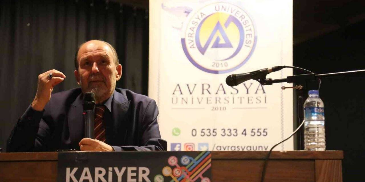 Tecrübelerini Rizeli öğrencilerle paylaştı