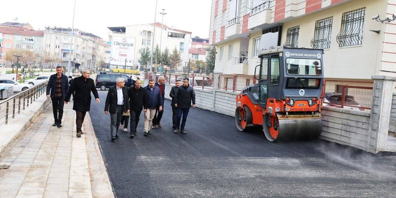 Battalgazi’de ulaşım yatırımları hız kesmiyor