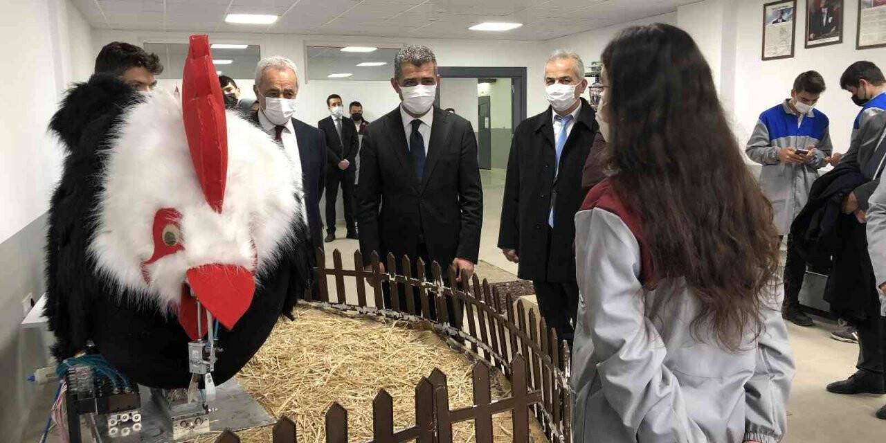 Milli Eğitim Müdürü Ekici’den DOSTEK’e ziyaret