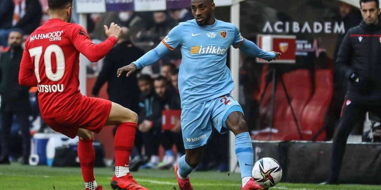 Kayserispor 2 maçtır kazanamıyor