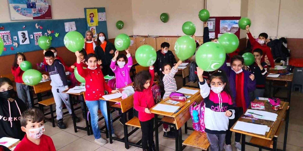 “Benim Kulübüm Yeşilay” projesi öğrencilerle buluştu