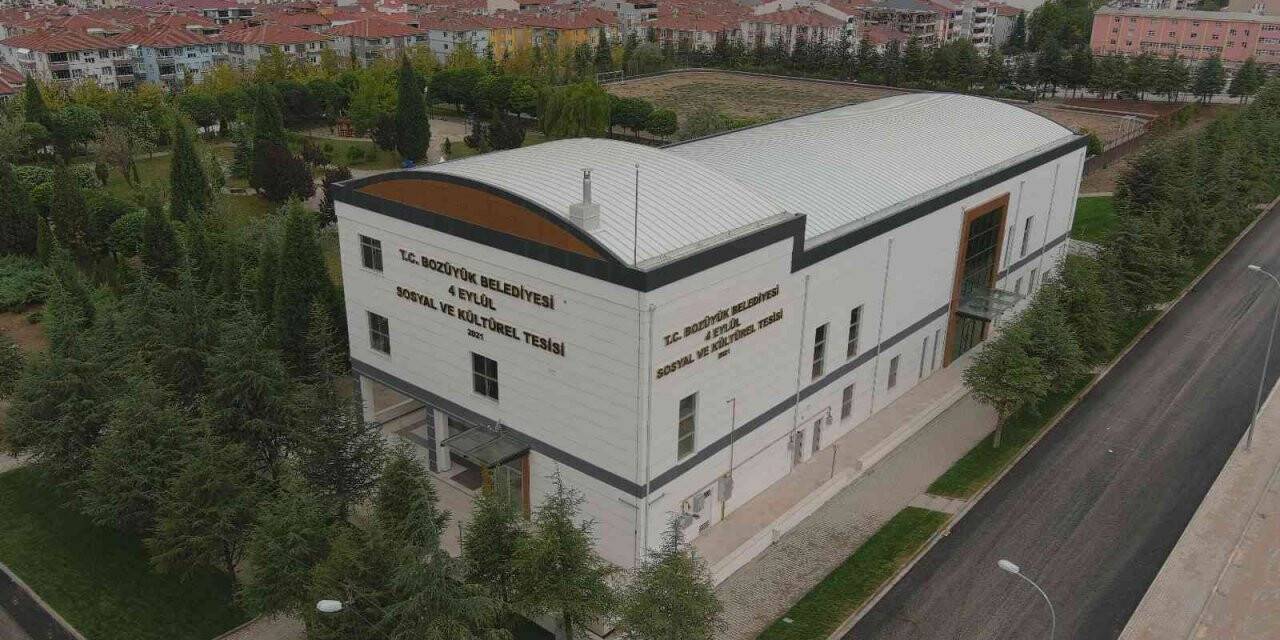 4 Eylül Sosyal ve Kültürel Tesisi düğün salonu 2022’de hizmet verecek