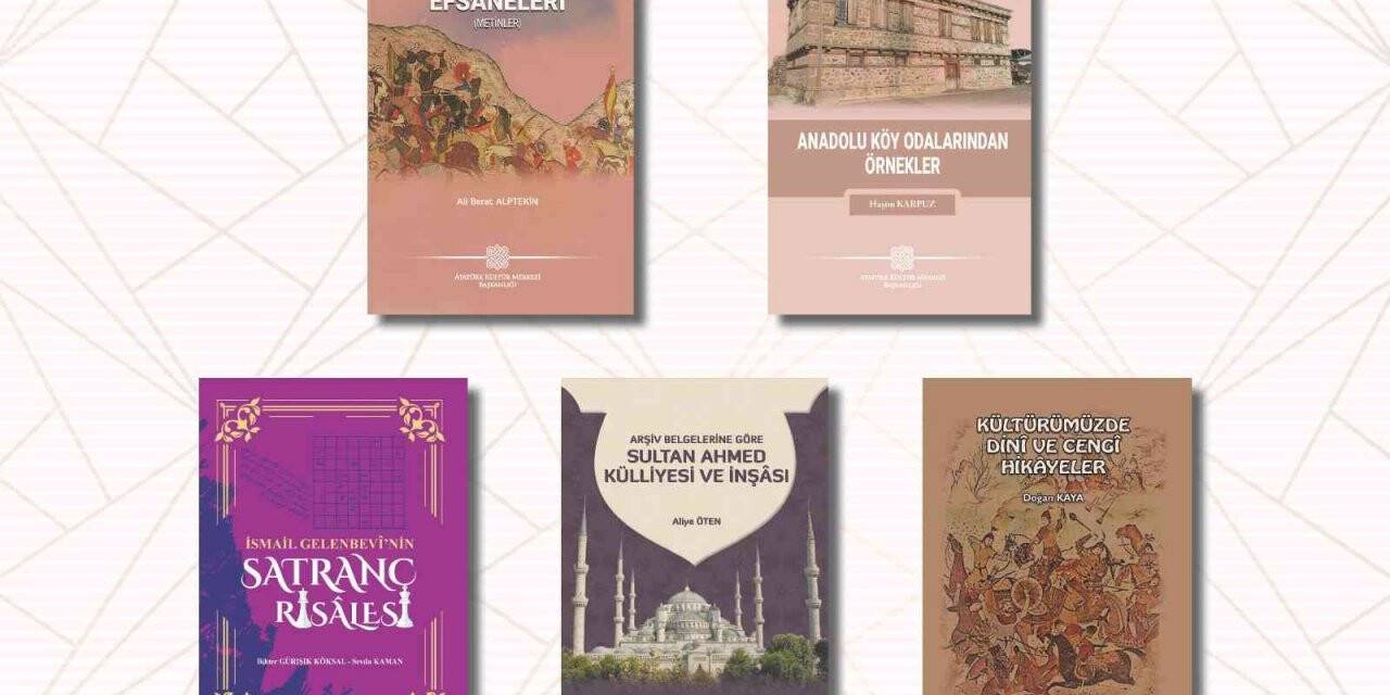 AKM Başkanlığından 5 yeni eser