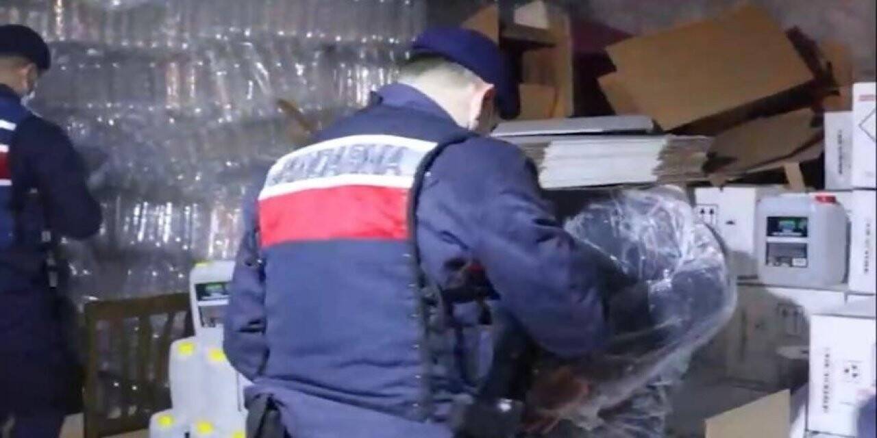 Aydın’da sahte içki operasyonu