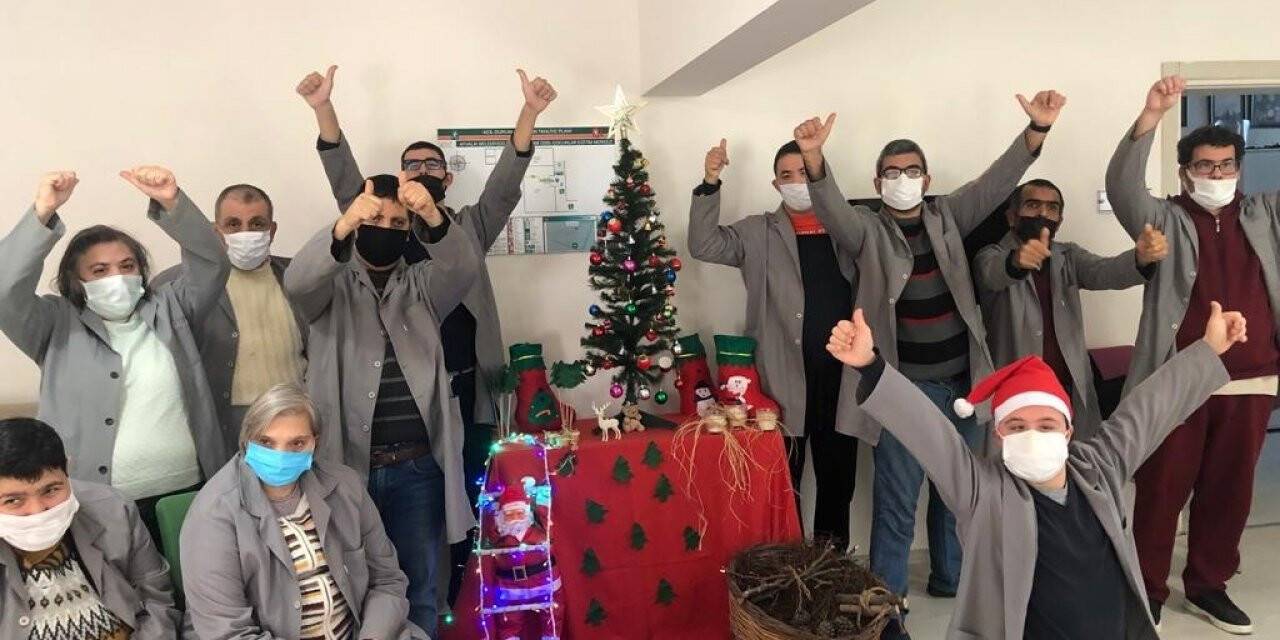Sosyal belediye Ayvalık’ın özel çocuklarından yeni yıl hazırlıkları