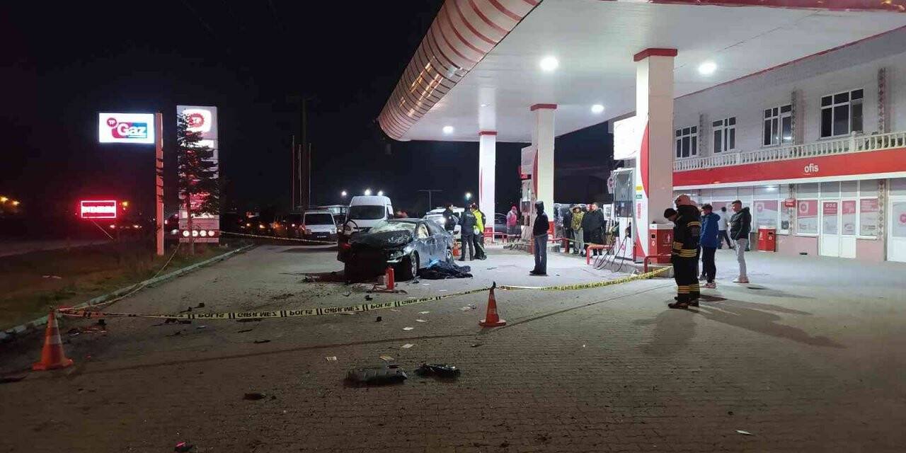 Tekirdağ’da otomobil takla attı: 1 Ölü