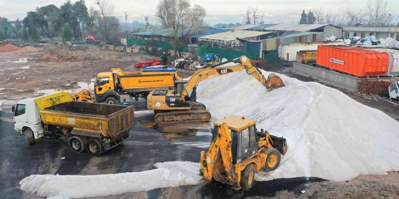 Başiskele’de karla mücadele için hazırlıklar tamam