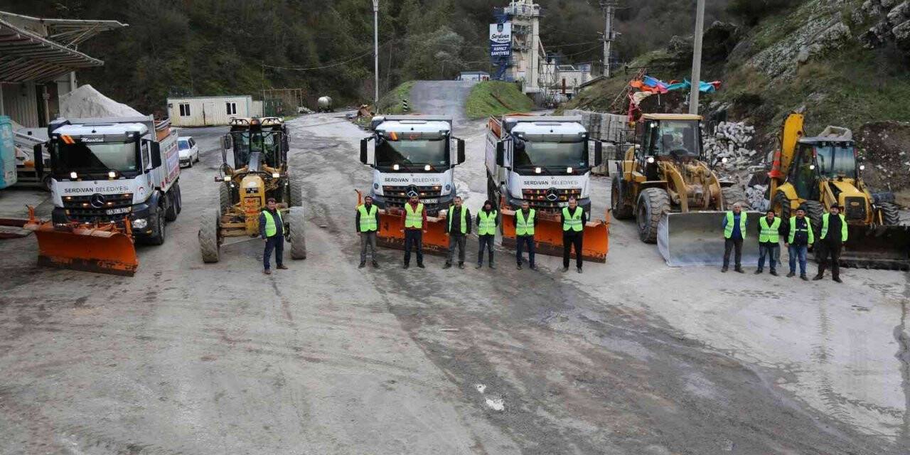 Serdivan Belediyesi kara hazır