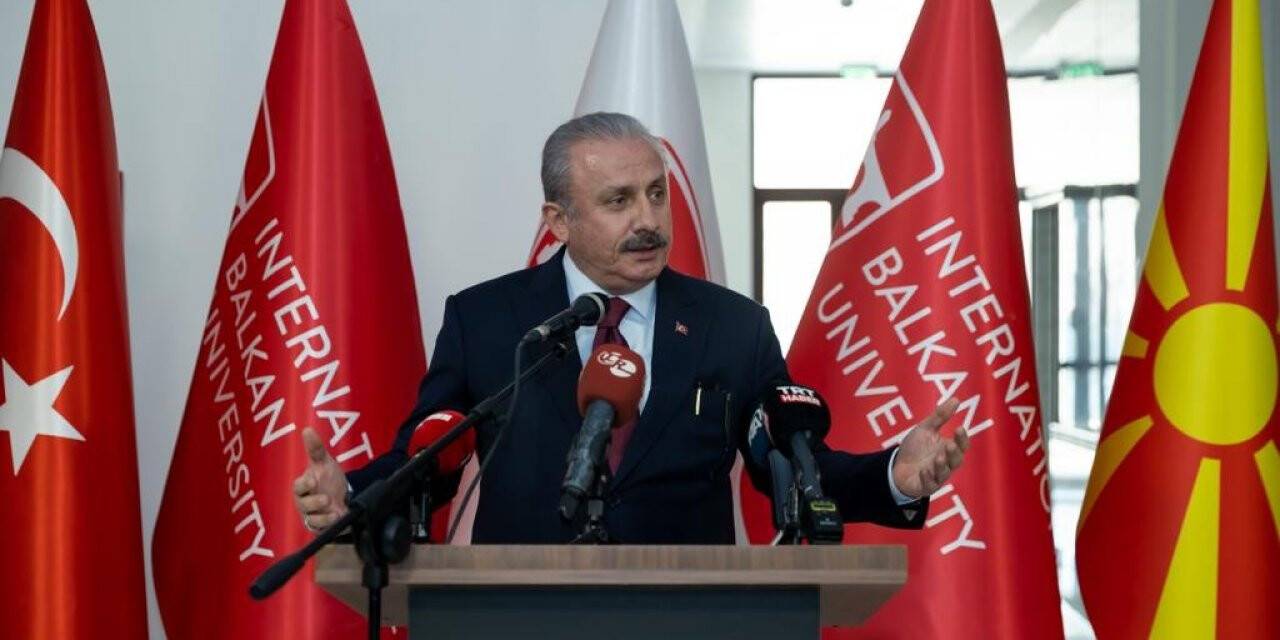 TBMM Başkanı Şentop’tan Üsküp’te Türkçe eğitim veren ilkokula ziyaret