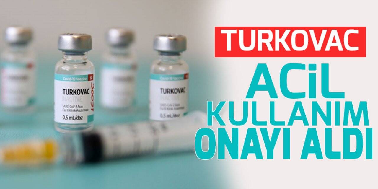 TURKOVAC acil kullanım onayı aldı
