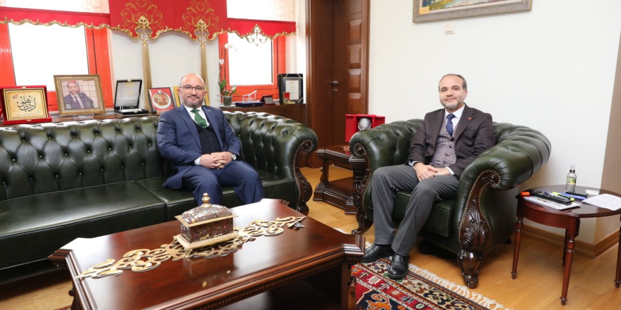 KOP İdaresi Başkanı Şahin, Niğde Ömer Halisdemir Üniversitesini ziyaret etti
