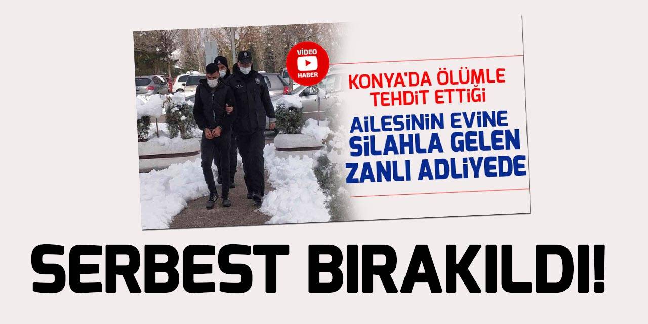 Annesini öldürmeye giderken polisin yakaladığı şahıs serbest bırakıldı